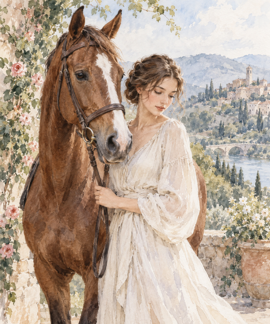 Woman with Horse